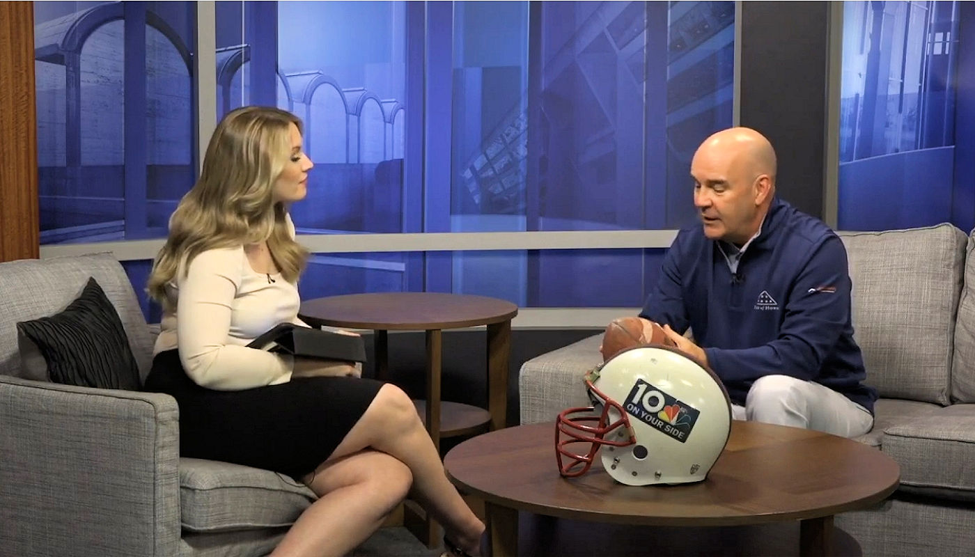 In this television interview at KTEN studios in Sherman, Texas, on July 21, 2026, Colonel Craig Flowers discusses the vision behind Shockley Sports Camps